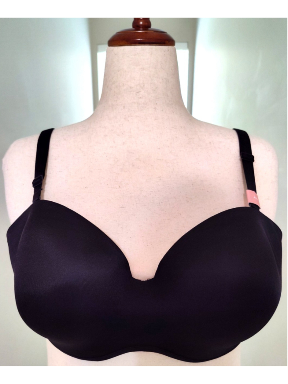 NWT Black CACIQUE Boost Multi-Way Strapless Bra SZ 42 D